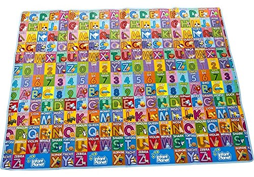 PETIT PLANET Super Robi Tapiz 2 Caras Bilingüe + Bolsa Beige