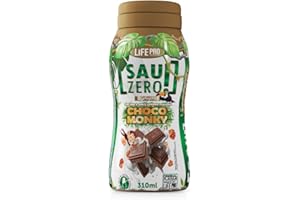LIFE PRO NUTRITION Sauzero Zero Calories Choco Monky 310ml | Bajo Contenido en Calorias y Grasas | Sirope para Postres | Delicioso Sabor a Chocolate Exclusivo Life Pro