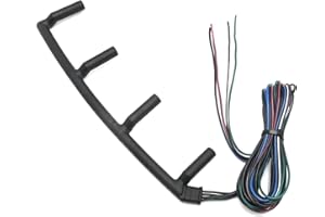 Ollanoos 038971782C - Juego de arnés de cableado de bujía incandescente para coche, juego de arnés de cableado de repuesto para Audi A3 2001-2003, repuesto para VW Golf Sharan Transporter 2003-2010