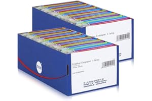 KÜCHLE W.U.H. GMBH & CO. KG Küchle Knabber Esspapier 4-farbig 625g - Verschiedene Geschmäcker (2er Pack)