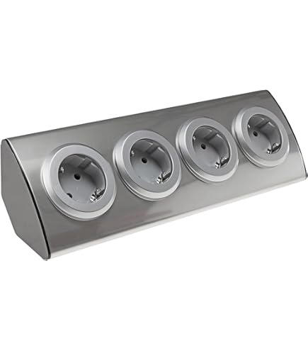 ORNO FS-4(GS) 3-voudig hoekstopcontact met 2 USB-poorten, 45° gemonteerd, ideaal voor keuken, kantoor en werkblad, 3680 W, 16 A (3 vakken kabel 2 USB-poorten ORNO FS-4(GS) 3-voudig hoekstopcontact met 2 USB-poorten, 45° gemonteerd, ideaal voor keuken, kantoor en werkblad, 3680 W, 16 A (3 vakken kabel 2 USB-poorten