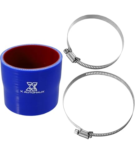 Bonrath Siliconen Slang Recht Reducer - Lengte:76mm - 57>4