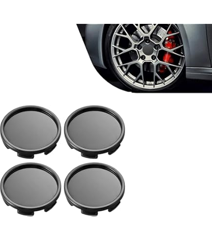 Pour Maserati 4pcs 60mm Hubcaps Enjoliveurs De Moyeu GTS Ghibli Levant Grecale