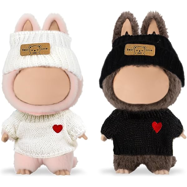 Vêtements pour LABUBU, Ensemble de vêtements pour poupées labubu