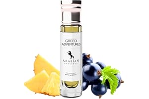 Arabian Opulence FR78 GREED ADVENTURES Roll-on Perfume Oil | Concentrated Fragrance Body Oil | Long Lasting Oil Based Perfume for Men | Travel Size Alcohol-Free Soft Perfume Oil Bottle (6ml)