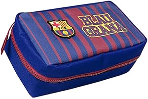 CYPBRANDS FCBARCELONA Piórnik dziecięcy 3 w 1 od FC Barcelona artykuły piśmiennicze, wielokolorowy, rozmiar uniwersalny