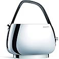 BUGATTI Jackie electric kettle with limescale filter, modern and elegant design. 18/10 stainless steel body. Capacity 1.20l 2400W. Ideal for tea and herbal teas. (Chrome)