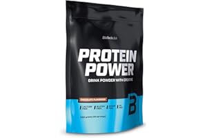 BioTechUSA Protein Power - Alto contenuto proteico, senza zucchero, senza lattosio, senza glutine e con aggiunta di creatina, 1000 g, Cioccolato