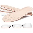 ELECDON Height Increase Insole 1.5cm/2.5cm/3.5cm Breathable High Full Shoe Insoles Shoe Inserts Cushion Pads Lift Kits Elevator Insoles for Men, 3 Pairs