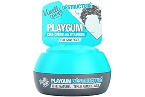 VIVELLE DOP - Playgum Déstructuré Cire-Crème Coiffante Pour Homme - 80 ml