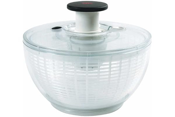 Oxo 1102100 Mini Essoreuse à Salade Diam 20 cm Transparente
