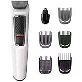 PHILIPS Battery Powered MG3721/77 TRIMMER for Men, White