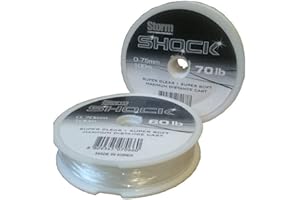 SEA TECH Shock Shockleader Clear 60lb/0.70mm 100m Clear