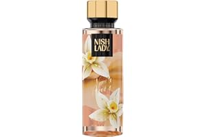 ‎NISHLADY NishLady Body Mist - Fragrance Mist – Body Spray - Body Parfüm - 260 ml - Perfekte Wahl für Tägliche Erfrischung und Besondere Momente (260 ml (1er Pack), Vanilla Paradise)