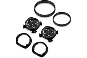 BIEMIAN 2 Sets Fahrradcomputer Halterung, Vorbauhalterung Kompatibel mit Wahoo Elemnt Roam Elemnt Bolt Elemnt Mini Fahrradcomputer Fahrrad Computer Halterung Vorbau Kappe