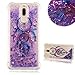 Produktbild Aearl Huawei Mate P10 Lite Hülle Bling Fließend Treibsand Niedlich Bunt Gemalt TPU Weich Case Glitzer Durchsichtige Stoßfest Schutzhülle Bumper Cover Für Huawei Mate P10 Lite- Traumfänger