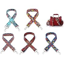 Tracolla Regolabile Etnica Multicolor, Cinghia Di Ricambio Per Borse, Accessorio Fai-da-te