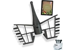 Wondercook - Fouet papillon pour les robots Monsieur Cuisine Connect et Monsieur Cuisine Smart -Batteur Mélangeur Lidl silvercrest - Ebook OFFERT !