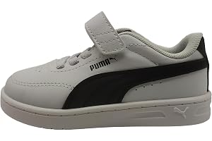 PUMA unisex - barn Court Classic Clean Ac+ InfSneaker