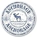 Produktbild 2 x Anchorage Alaska Vinyl Aufkleber Aufkleber Laptop Reise Gepäck Auto Ipad Schild Fun # 4544 - 10cm/100mm Wide