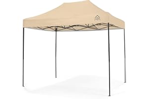 All Seasons Gazebos: Gazebo Pop-up 3x2m Completamente impermeabil - Beige