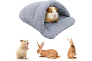 JODSEN Meerschweinchen Bett Haustier Schlafsack Höhle Nest Kissen Weiche Warme Haustierbett Meerschweinchen Haus Haustier Winter Bettwäsche Käfigzubehör für Kleintiere Eichhörnchen Ratte Chinchilla Frettchen