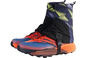 GOSHIES Unisex Trail Gamascher För Utomhus Gamascher till Vandring Par Lätta Gamascher Trail Låga Gamascher för Utomhus, Vandring, Camping, Klättring