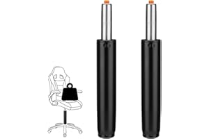 LDHHYH 2 Pack Gas Lift Cylinder, Class 4 Piston Office Chair Gaslift, Max Loading 1200LBS (544KG), Heavy Duty Pneumatic Shock for Gaming Chair or Office Chair, Total Length 300-450mm