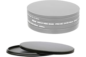Fotasy 67 mm Metall-Filter-Stapelkappen, Aluminiumlegierung, schmal, passend für 67 mm UV-CPL-Fader-ND-Filter