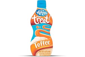 BLUE NILE FOODS Askey's Toffee Ice Cream Topping, 325g – Rich & Creamy Dessert Sauce for Ice Cream, Pancakes, Waffles & More