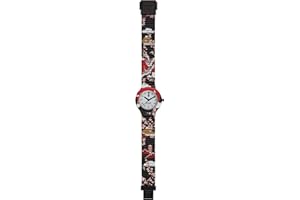 HIP HOP, Collezione I Love Japan, Orologio Donna, Cinturino in Silicone Stampato e Intercambiabile, Cassa 32mm, Resistente all'Acqua, Pratica Chiusura, Lunghezza Regolabile fino a 23.7 cm