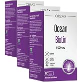 Ocean Biotin 5000mcg 60 Kaps&uuml;l (3 paketi)