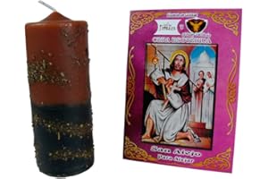 DORAZEN Velón Herboreo San Alejo - Ritual para alejar personas y situaciones Indeseadas con poderosa energía esotérica - Las Velas de Mariano