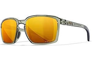 Wiley X alfa Sunglasses, Transparent, One Size