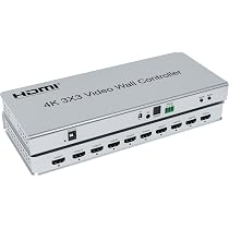 XYKJOBC 4K 3x3 Video Wall Controller 1X3 1X4 2x3 2X4 3x4 4x4 4X2 ...