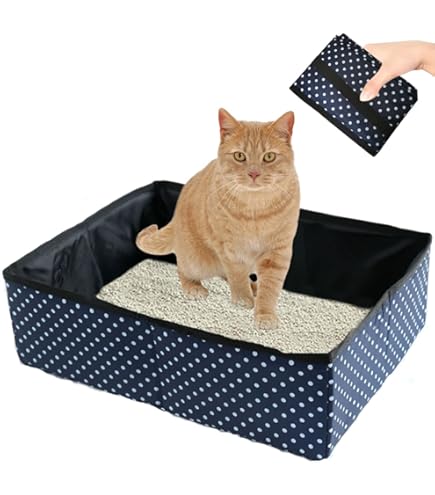 Kattentoilet, draagbaar, opvouwbaar, voor op reis, waterdicht, ademend, voor katten, draagbaar, opvouwbaar, voor auto, reizen, camping, groot (groen Kattentoilet, draagbaar, opvouwbaar, voor op reis, waterdicht, ademend, voor katten, draagbaar, opvouwbaar, voor auto, reizen, camping, groot (groen