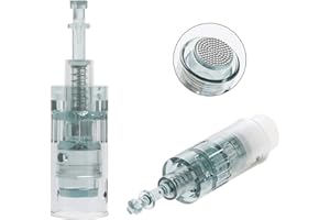 ANGEL KISS Dr.Pen Ultima M8 Cartuccia di ricambio penna microneedling - Round Nano, Slot a Baionetta - 10 pezzi