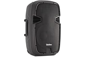 SubZero Altavoz Activo de 12 Pulgadas para DJ con Reproductor Multimedia y Bluetooth