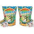 Freezy Freeze Dried Sweets Bundle, Sour Mix (Pack of 2) Sour American Candy contains Skittles, Squishes, Toxic Waste Sludge & Refreshers Bars Mixed in a Pack that offers Sour Goodness,120 gms each