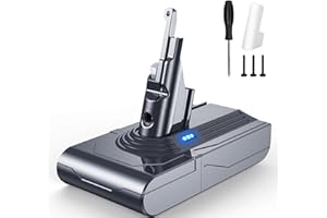 NZBS 6000mAh Batteria per Dyson V8 Absolute Fluffy Animal Motorhead SV10