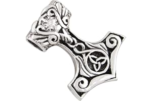 AFP AS-441 Thor Hammer Pendant 925 Sterling Silver, Sterling Silver, No Gemstone