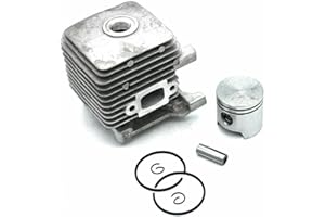 Chuancheng Kit de pistón de cilindro de 34 mm para Stihl FS55 FS45 FS38 HS45 KM55 # 4140 020 1202