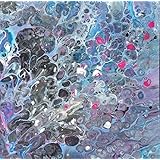 Unikat Exklusive-ART Malerei abstrakt Bild handmade öl original painting acryl modern XXL Titel: stormy weather (50 cm x 50 cm)