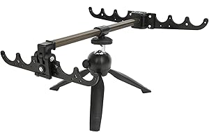 Wosune Fishing Tripod - Rod Stand and Rest for Sea, Ice, and Outdoor Fishing