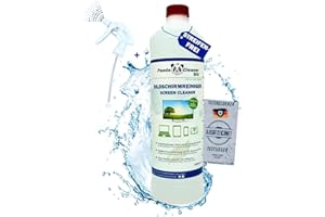PandaCleaner Spray limpiador de pantallas, sin alcohol, botella de spray de 1000ml -
