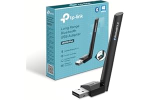 TP-Link UB500 Plus Adaptador USB Bluetooth 5.3 (EDR & BLE), Conexión Estable y de Largo Alcance, Compatible con Win 11/10/8.1/7, Plug & Play para computadora, portátil, Mouse, Teclado y Altavoz