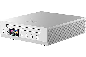 Shanling CR60 CD Player with Optical, Coaxial and USB Outputs (Silver)