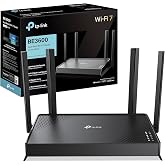 TP-Link Archer BE220 Dual Band WiFi 7 Router Gigabit Ports | Wide coverage. Stable connection for many devices. Compatible wi