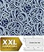 Produktbild 3D Vliestapete Grafiktapete XXL EDEM 971-37 Design geschwungene Linien abstraktes Wirbelmuster Blau silbergrau 10,65 qm