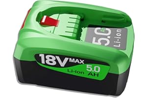 JIALITT 18V 5.0Ah akku Ersatz für PBA 18V Akku Home and Garden Akku Kompatibel mit Bosch 18V Akku Geräten des Home and Garden 18V System (1 Stück)